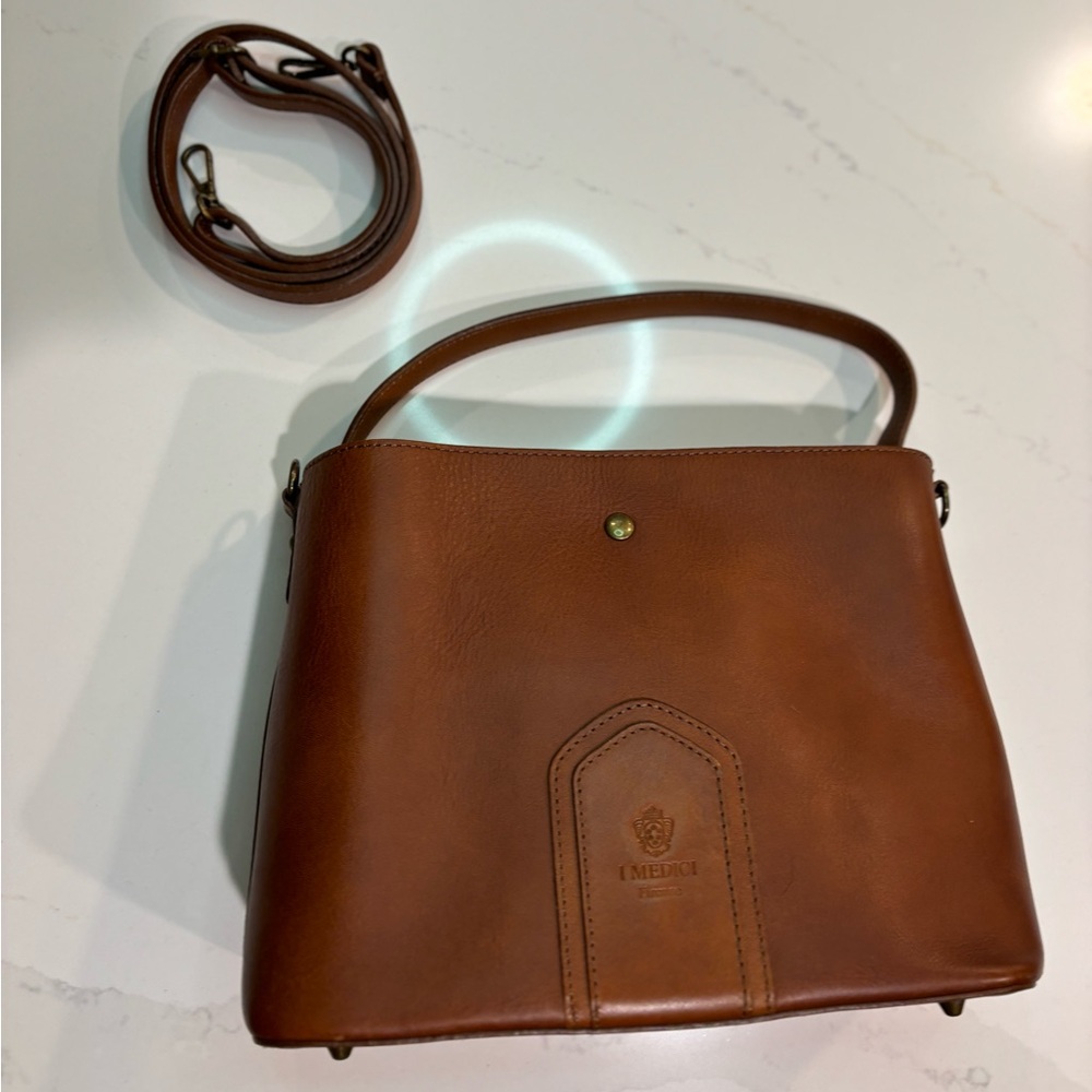 Medici Firenze 298 Italian Honey Brown Leather bag